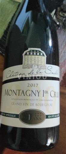 Borgogna Montagny Premier Cru Château La Saule 2017