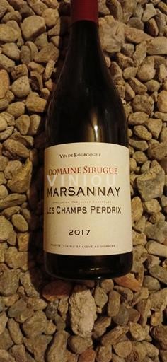 Borgogna Marsannay Domaine Sirugue Les Champs Perdrix 2017