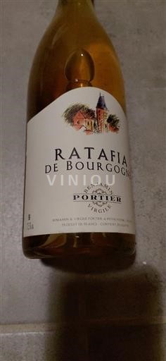 Burgundi Määrittelemätön Benjamin etvVirgime Portier Ratafia de Bourgogne Ei vuosikertaa