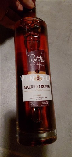 Champagne Không được chỉ định Maurice Grumier Ratafia de Champagne Không niên vụ