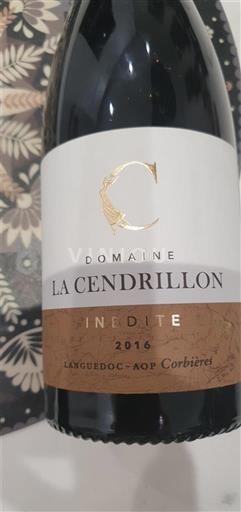 Languedoc Corbières Domaine La Cendrillon Inédite 2016
