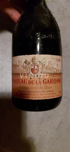 Rhône Valley Châteauneuf-du-Pape Château La Gardine 1999
