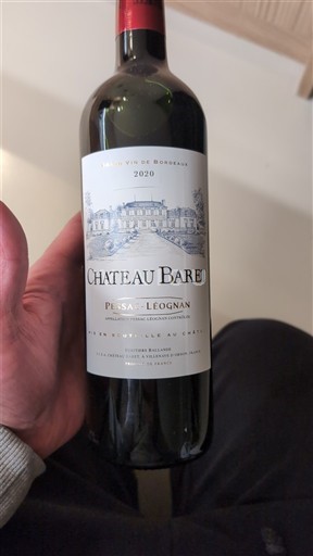 Bordeaux Pessac-Léognan Château Baret 2020