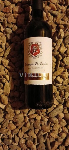 Bordeaux Puisseguin-saint-émilion Puisseguin 2022