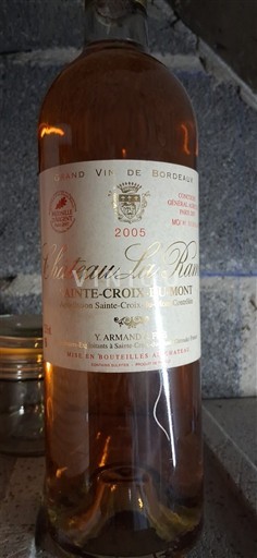 Bordeaux Sainte-Croix-Du-Mont Château La Rame 2005