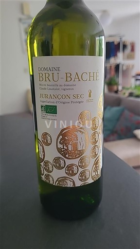 Lounais-Ranska Jurançon Domaine Bru-Baché 2023