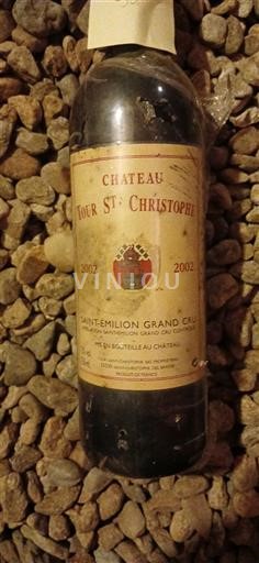 Bordeaux Saint-Émilion Grand Cru Grand Cru Château Tour St. Christophe 2002