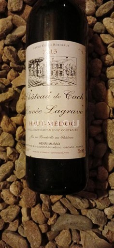 Bordeaux Haut-Médoc Château Cach Lagrave 2013