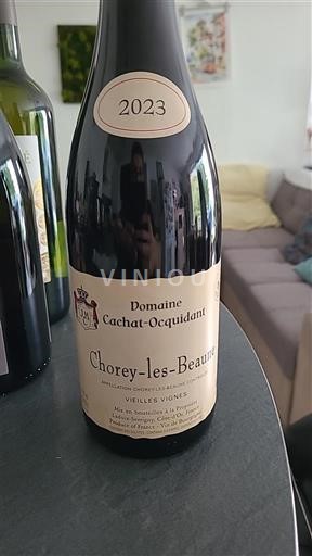 Bourgogne Chorey-lès-beaune Domaine Cachat-Ocquidant Vieilles Vignes 2023