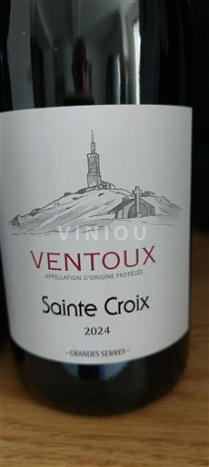 Vallée du Rhône Ventoux Grandes Serres Sainte Croix 2024