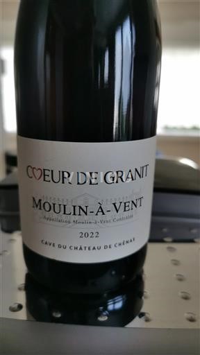 Beaujolais Moulin-à-vent Château Cave du de Chénas Cœur de Granit 2022
