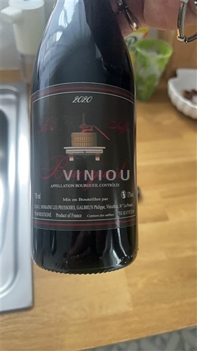Loirevallei Bourgueil Domaine Les Pressoirs Les Lys 2020