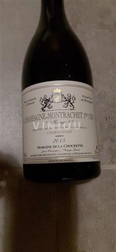 Borgonha Chassagne-Montrachet Premier Cru Domaine La Choupette Morgeot 2015