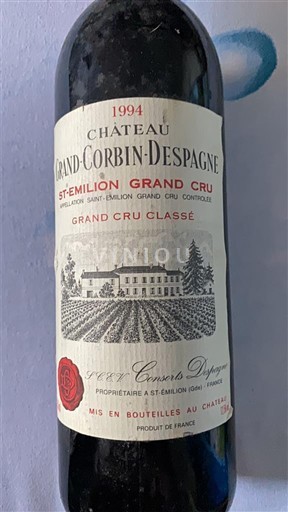 Bordeaux Saint-Émilion Grand Cru Grand Cru Classé Château Grand Corbin-Despagne 1994