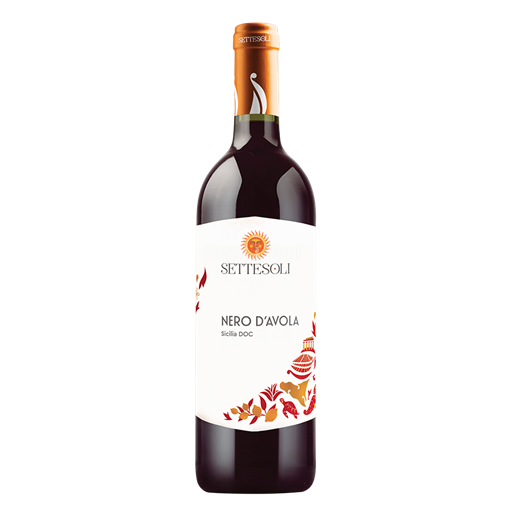 Sizilien Nicht spezifiziert Nero d’Avola DOC  (Settesoli) 2022