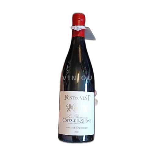 Rhônen laakso Côtes-du-rhône Domaine Font Du Vent Les Promesses Côtes-du-Rhône 2023