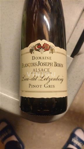 Elsass Domaine François-Joseph Bohn Lieu-dit Letzenberg Ohne Jahrgang
