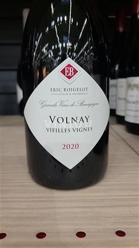 Burgundy Volnay Eric Boigelot Vieilles Vignes 2020