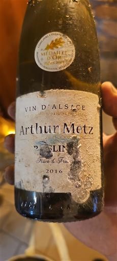 Alsace Arthur Metz Riesling Terroir de France 2016
