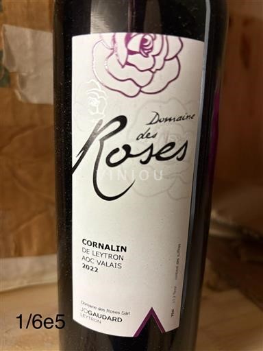 Valais Domaine Des Roses 2022