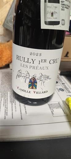 Bourgogne Rully Premier Cru Camille Villard Les Préaux 2023