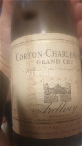 Borgonha Corton-charlemagne Grand Cru Domaine Ardhuy Não Sazonado
