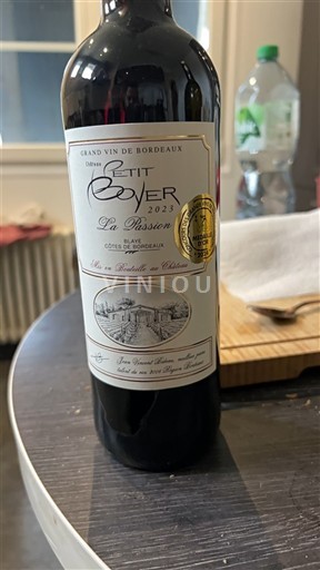 Bordeaux Côtes-de-bourg Domaine Petit Boyer La Passion 2023