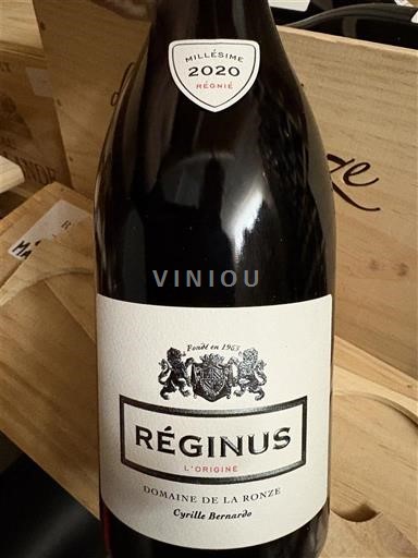 Beaujolais Régnié Domaine La Ronze Réginus L'origine 2020