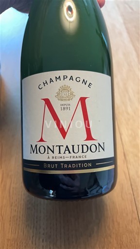 Šampanja Šampanjec Montaudon Brut Tradition Neleten.