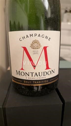 Champaña Champán Montaudon Brut Tradition Sin añada