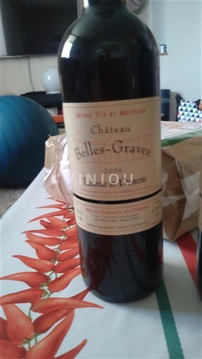 Bordeaux Lalande-de-Pomerol Château Belles-Graves 2006