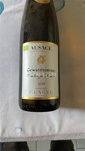 Alsace Vendanges Tardives Domaine F. Engel 2013