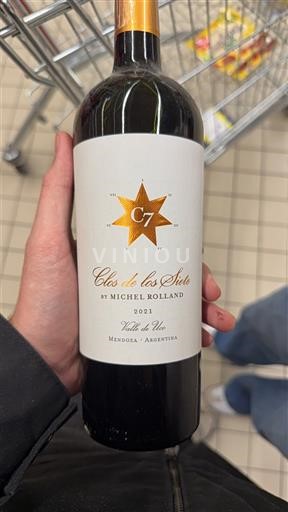 Mendoza Thung lũng Uco Clos de los Siete C7 2021