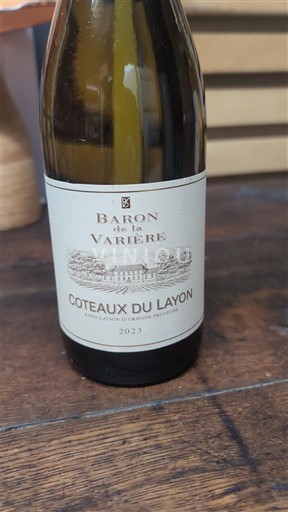 Valle della Loira Coteaux-du-Layon Baron de la Varière 2023