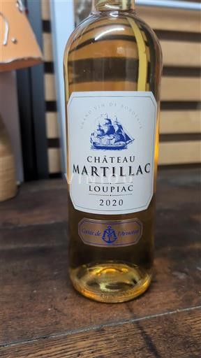 Bordeaux Loupiac Château Martillac de l'Armateur 2020