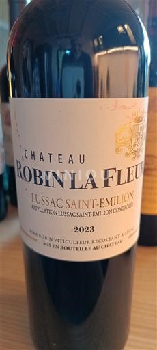 Burdeos Lussac-Saint-Émilion Château Robin La Fleur 2023