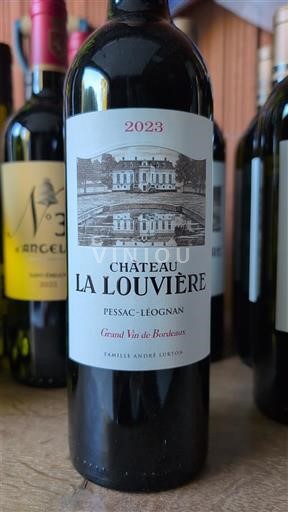 Bordeaux Pessac-Léognan Château La Louvière L de La Louvière 2023