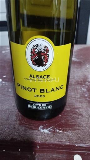 Alsace Cave de Beblenheim Pinot Blanc 2023