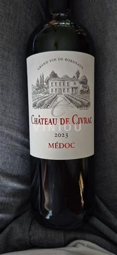 Bordeaux Médoc Château Civrac 2023