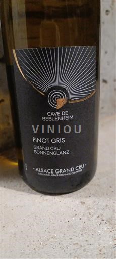 Alsace Alsace Grand Cru Grand Cru Cave de Beblenheim Sonnenglanz 2023