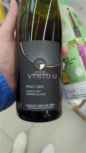 Alsace Alsace Grand Cru Grand Cru Cave de Beblenheim Sonnenglanz 2023