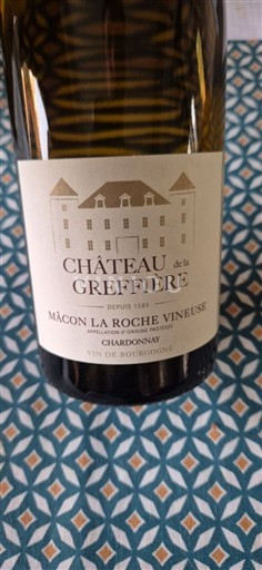 Burgundy Mâcon and Mâcon-Villages Château La Greffière 2022