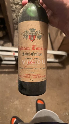 Bordeaux Saint-Émilion Grand Cru Château Touzinat 1974