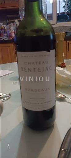 Bordeaux Château Bentejac 2010