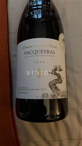 Rhône-dalen Vacqueyras Domaine Font Bonne 2024