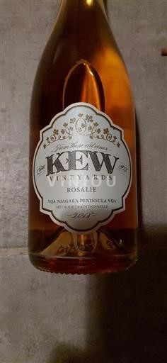 Ontario Penisola del Niagara Kew Vineyards Rosalie 2018