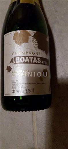 Champagne Grand Cru A. Boatas & Fils Grand Cru Blanc de Blancs Senza annata