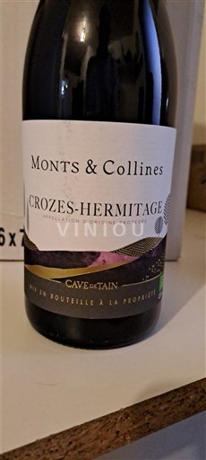 Thung lũng Rhône Crozes-hermitage Cave de Tain Monts & Collines 2022