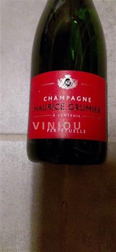 Champagne Sâm-panh Maurice Grumier Perpétuelle Không niên vụ