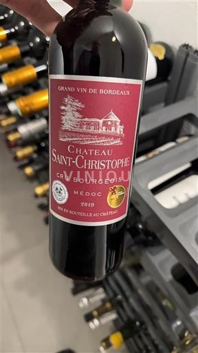 Bordeaux Médoc Cru Bourgeois Château Saint-Christophe 2019